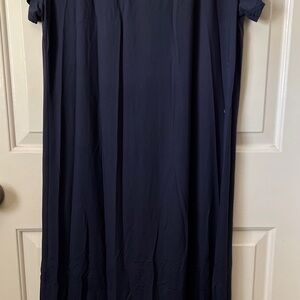 Elegant soft royal blue Nightgown SizeL